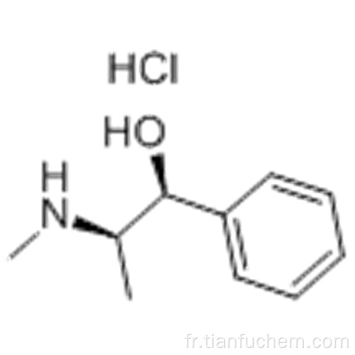 Chlorhydrate de D-éphédrine CAS 24221-86-1